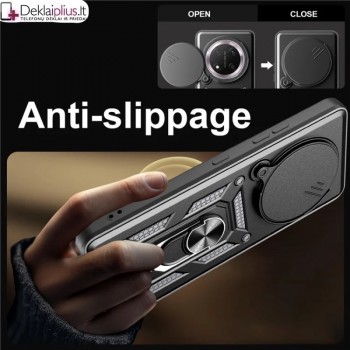 5in1 smūgiams atsparus dėklas su kameros apsauga - juodas (Huawei Honor Magic 7 Lite) 5in1 smūgiams atsparus dėklas su kameros apsauga - juodas (Huawei Honor Magic 7 Lite)